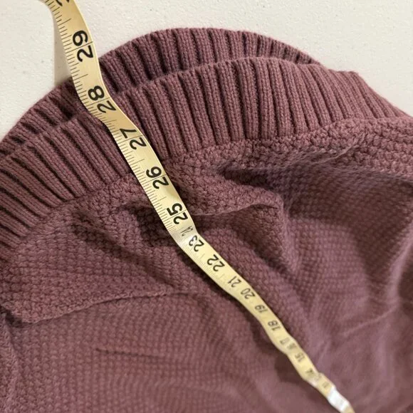 Express Women’s Cowl Neck Sweater, Purple, Medium - Picture 6 of 6